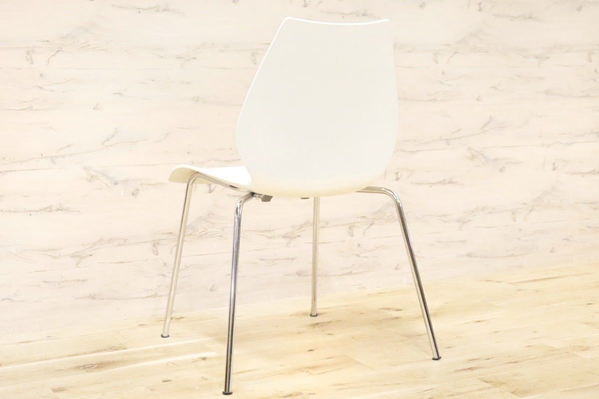 GMGN179B○Kartell / カルテル ダイニングチェア スタッキングチェア アームレスチェア ミィーティングチェア 椅子 ホワイト