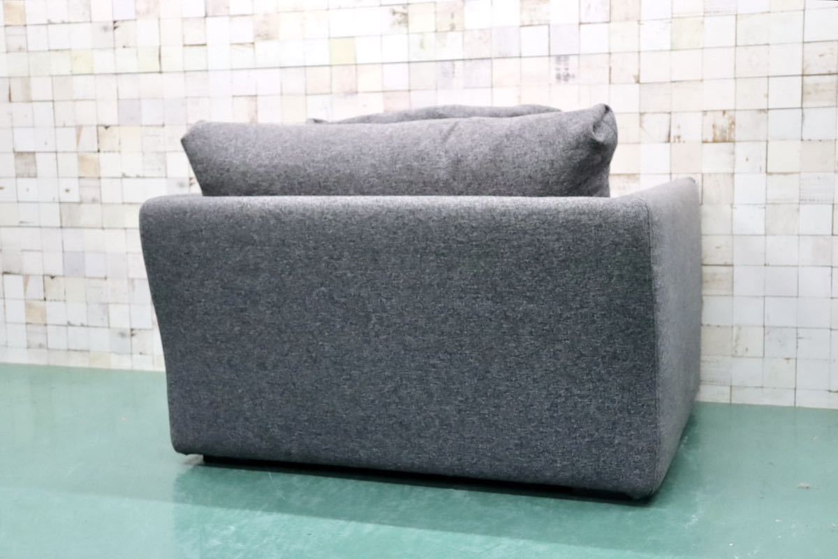 GMFS348○ACTUS / アクタス 1人掛けソファ シングルソファ ファブリック カバーリング グレー モダン