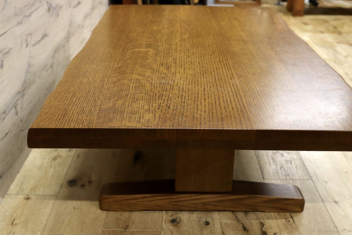 GMGS82○柏木工 / KASHIWA オーク材 センターテーブル リビングテーブル ローテーブル 飛騨家具 無垢材 展示品