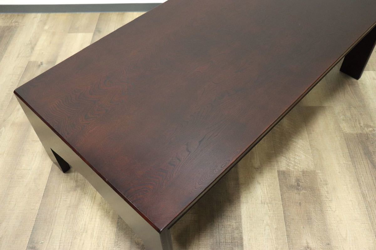 GMGK277○モリシゲ / MORISHIGE 睦月 センターテーブル ローテーブル 座卓 リビングテーブル 座敷 和室 和モダン アンティーク IDC大塚家具