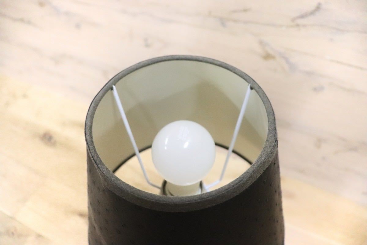 GMGN281○ENDO / 遠藤照明 テーブルランプ ベッドサイドランプ キノコランプ 寝室家具 合皮 モダン 定価約3.9万