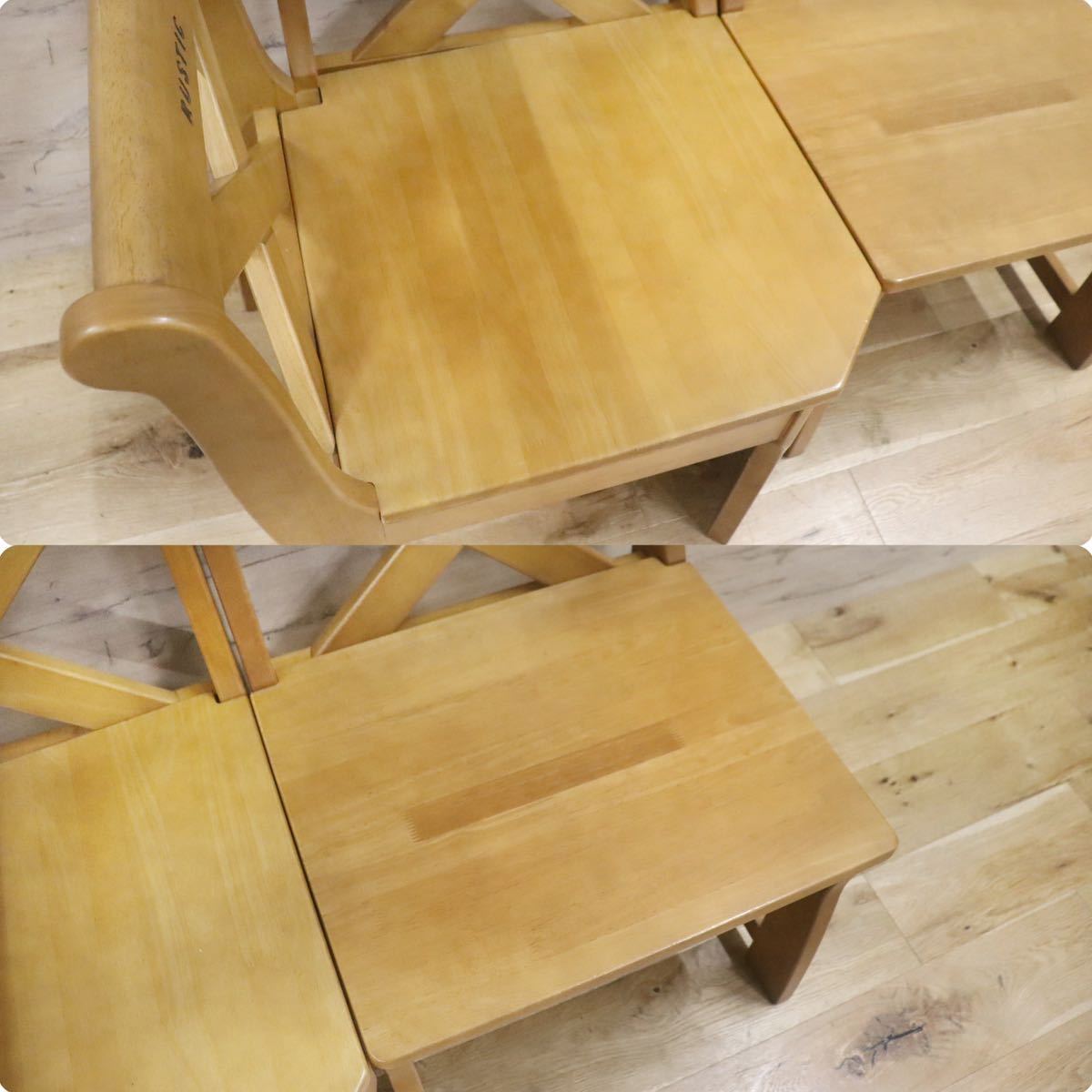 GMGN57○karimoku / カリモク RUSTIC ルスティック コーナーチェア シングルチェア ダイニングチェア 椅子 カントリー 人気廃番 ナチュラル