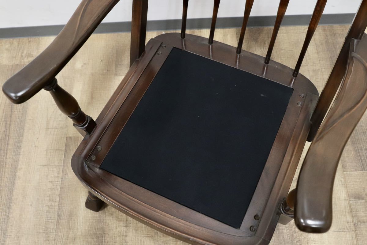 GMGH102B○神戸家具 洋家具 アームチェア ラウンジチェア 1人掛けソファ レトロ カントリー ヴィンテージ 稀少 検)三越家具 ブルージュ