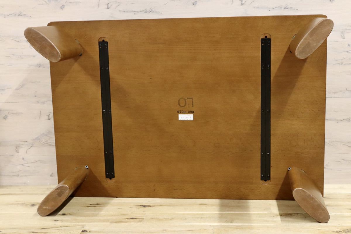 GMGN348○shirakawa / シラカワ センターテーブル リビングテーブル ローテーブル 楢無垢材 和モダン レトロ 古民家 飛騨家具