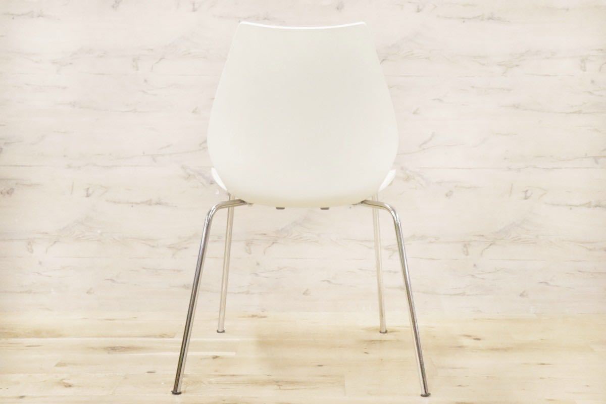 GMGN179B○Kartell / カルテル ダイニングチェア スタッキングチェア アームレスチェア ミィーティングチェア 椅子 ホワイト