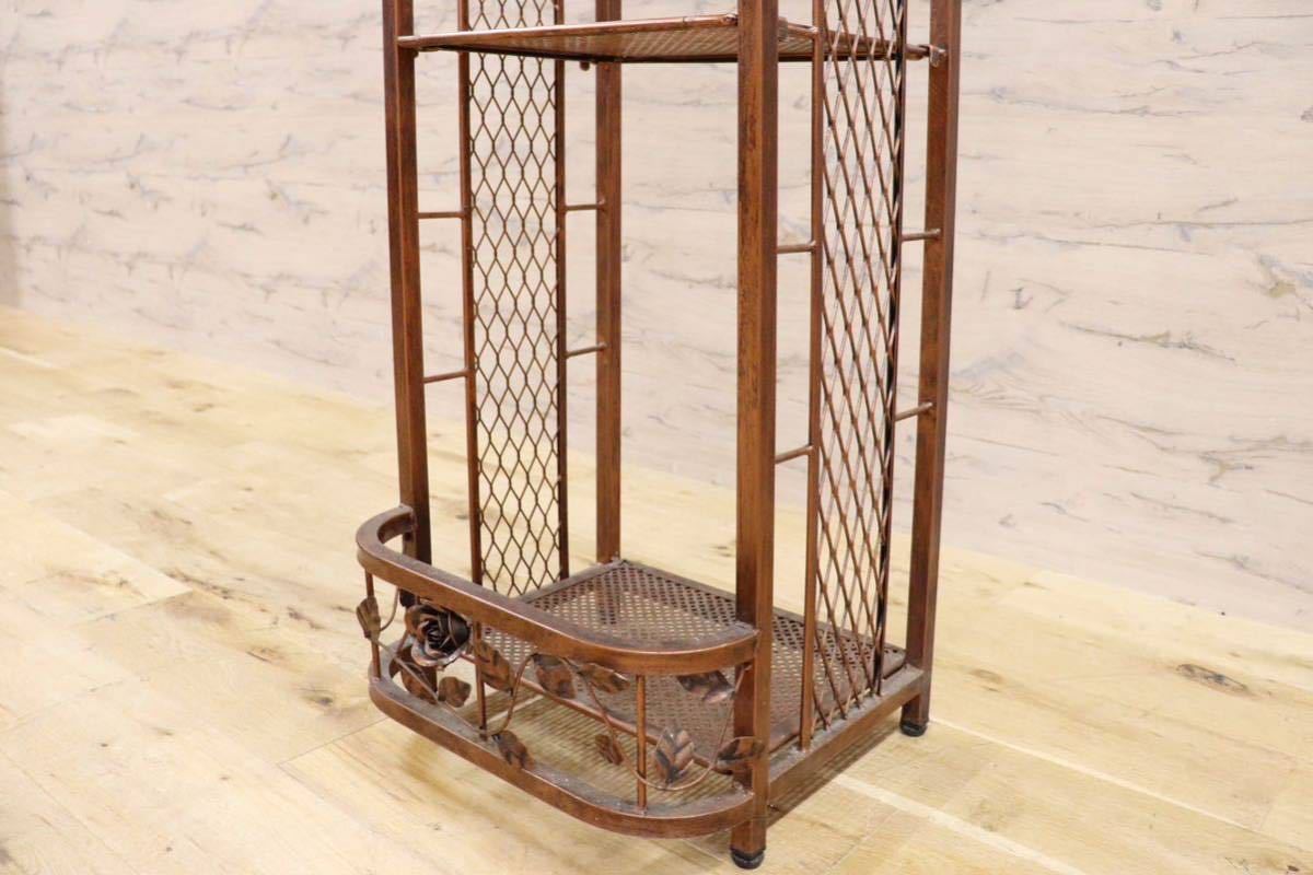 GMGT59○ローゼンクローネ・シリーズ バラの冠 アンティーク オープンラック シェルフ 収納棚 ヴィンテージ インテリア雑貨 モダン