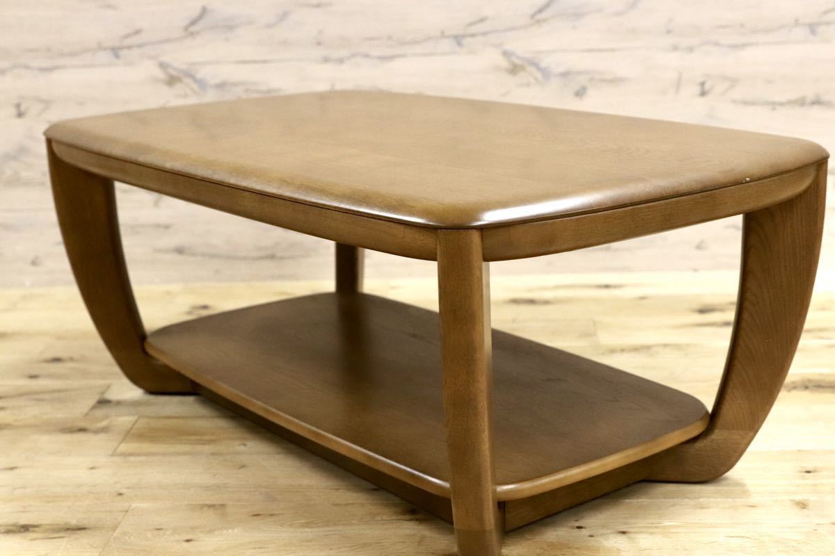 GMGN222○karimoku / カリモク センターテーブル リビングテーブル オーク材 天然木 ナチュラル レトロ カントリー