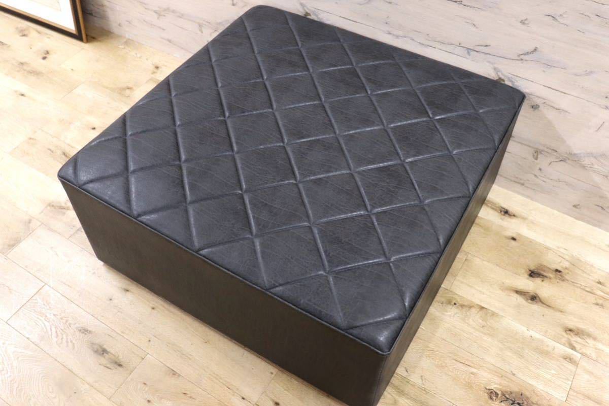 GMGN5○クラシック モダン スツール 腰掛け 1人掛けソファ スクエアソファ ラウンジ リビング モデルルーム展示品