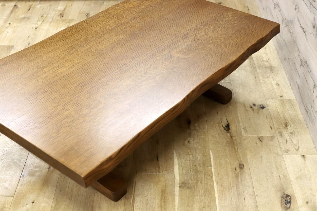 GMGS82○柏木工 / KASHIWA オーク材 センターテーブル リビングテーブル ローテーブル 飛騨家具 無垢材 展示品