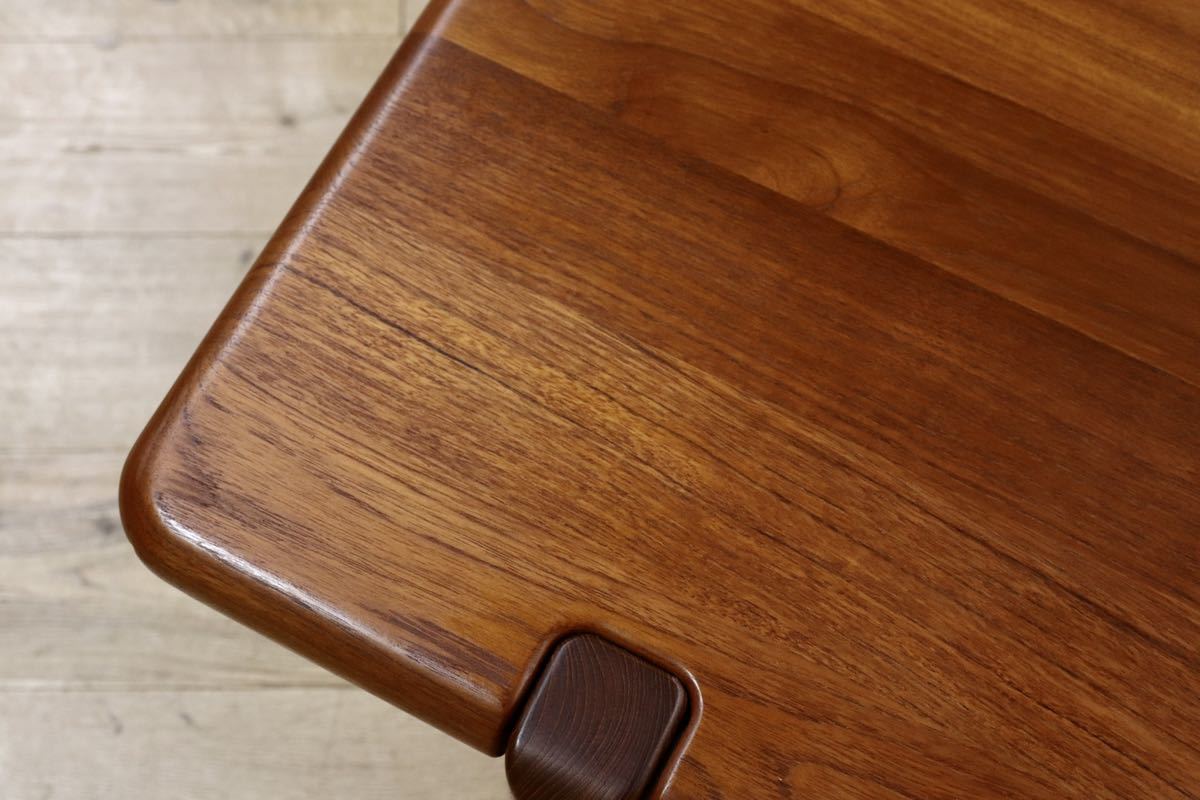 GMGK404○Dyrlund / デューロン センターテーブル リビングテーブル コーヒーテーブル 応接 北欧 デンマーク 最高級 チーク無垢材