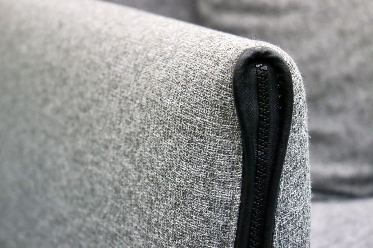 GMFS348○ACTUS / アクタス 1人掛けソファ シングルソファ ファブリック カバーリング グレー モダン