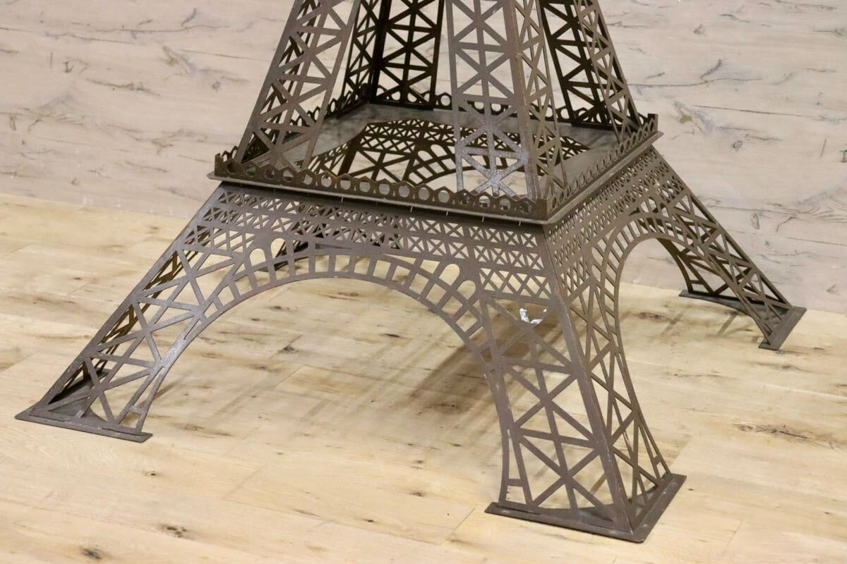GMIK773○エッフェル塔 オブジェ 置物 インテリア 大型ディスプレイ アイアン 店舗什器 オーナメント ※発送不可