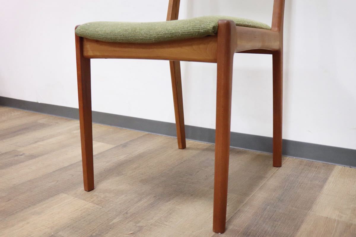 GMGK273○木蔵 / BOKURA Boci ボチ ダイニングチェア アームレスチェア 椅子 ブラックチェリー材 北欧スタイル 定価約4.2万 展示品