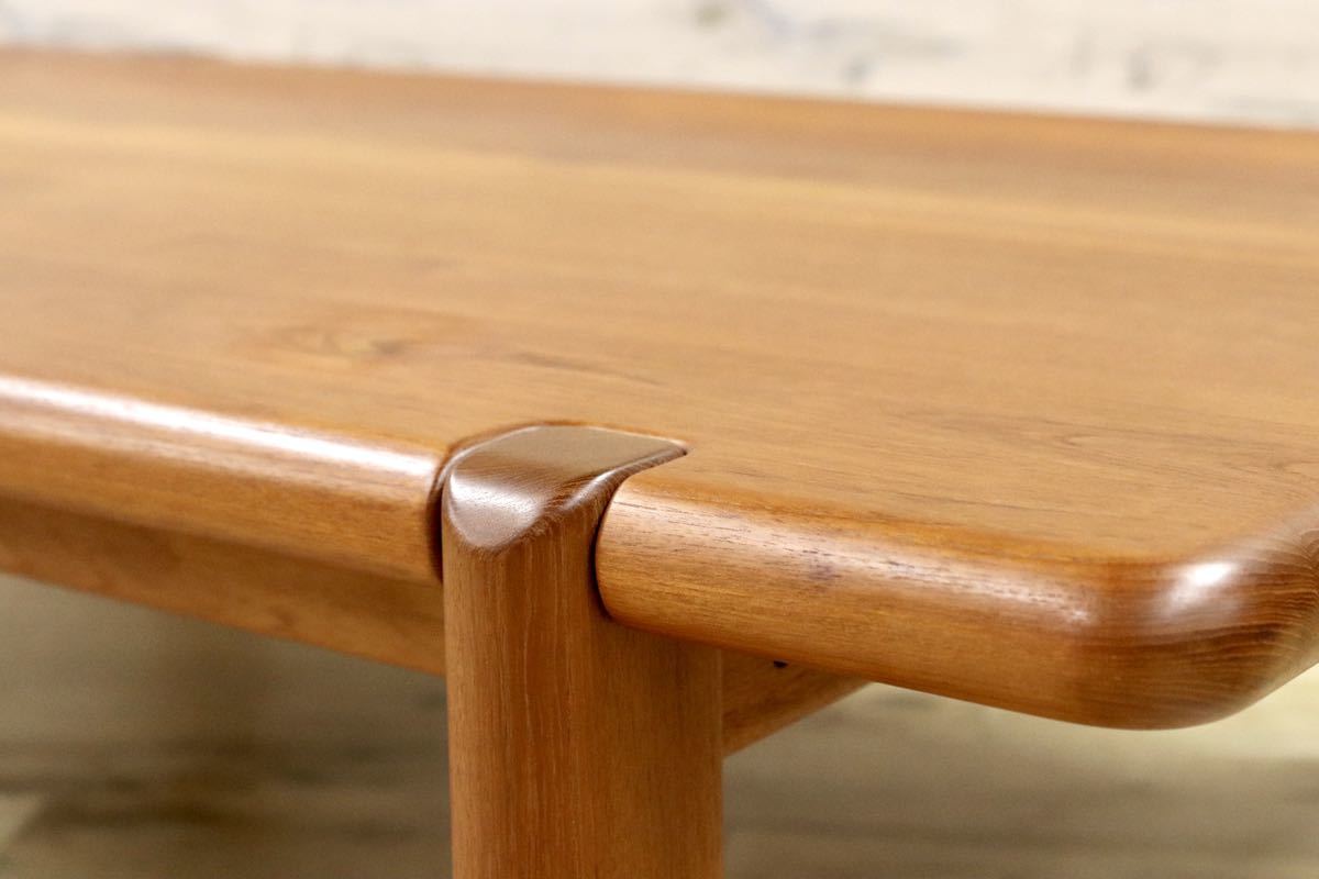 GMGK404○Dyrlund / デューロン センターテーブル リビングテーブル コーヒーテーブル 応接 北欧 デンマーク 最高級 チーク無垢材