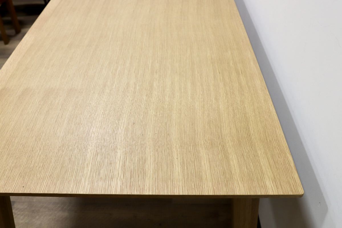 GMGH221○野田産業 / ND STYLE ダイニングテーブル 食卓テーブル オーク 北欧スタイル モダン ナチュラル モデルルーム展示品
