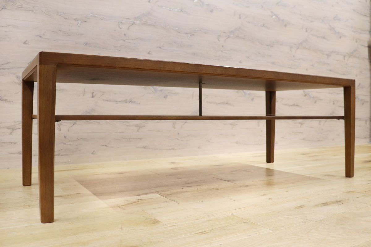 GMGH210○karimoku / カリモク TU4450 スタンダードモダン センターテーブル リビングテーブル オーク材 ローテーブル 定価約8.3万 展示品