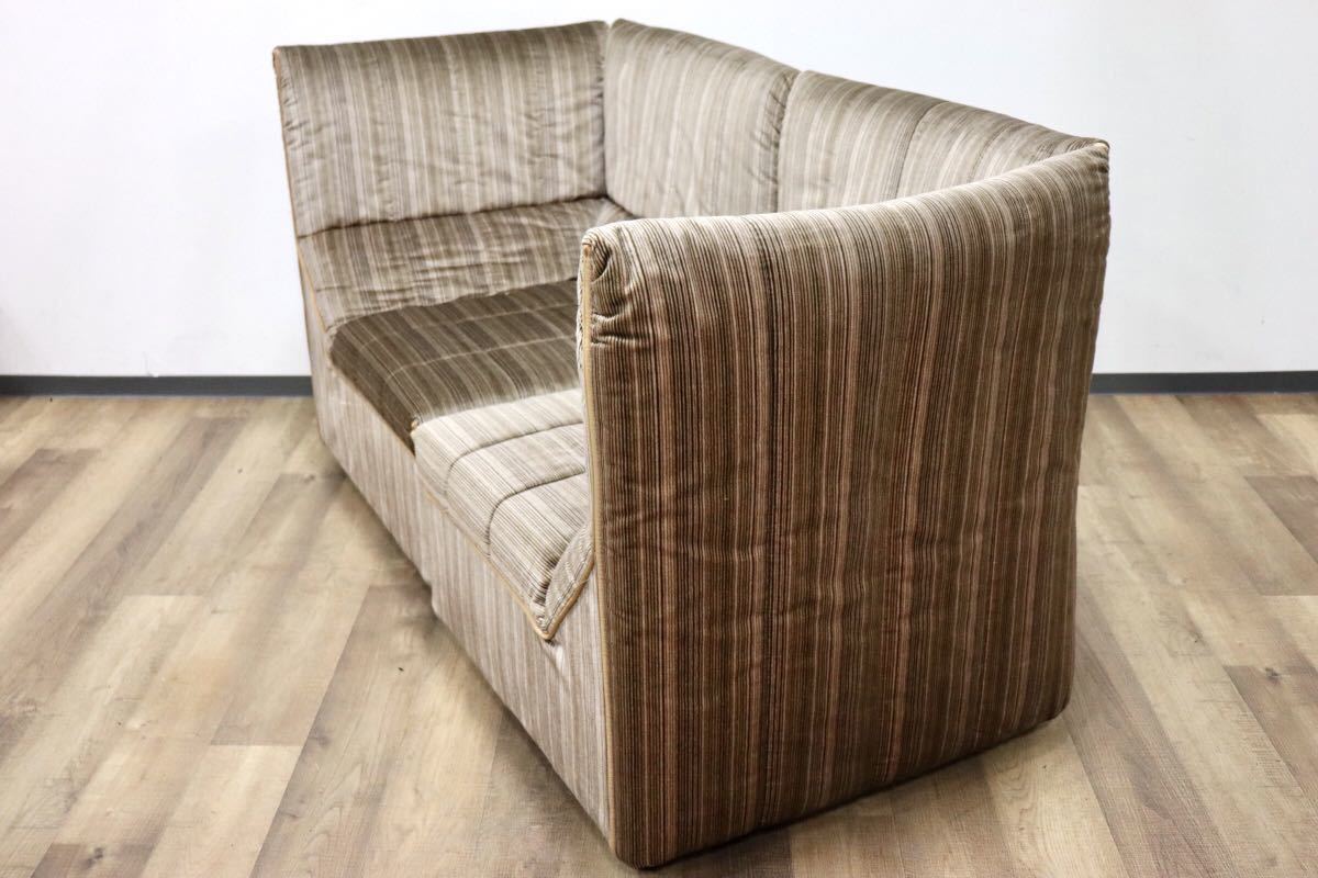 GMGK184○B&B ITALIA BAIA バイア 2人掛けソファ ラブソファ 1970’sヴィンテージ Antonio Citterio e Paolo Nava イタリアモダン 超希少