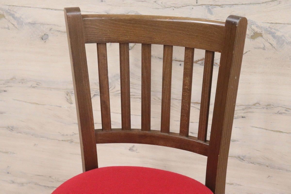 GMGH254B○相合家具製作所 カウンターチェア ハイチェア ウィンザーチェア 椅子 木製フレーム ファブリック チェコ製 レトロ