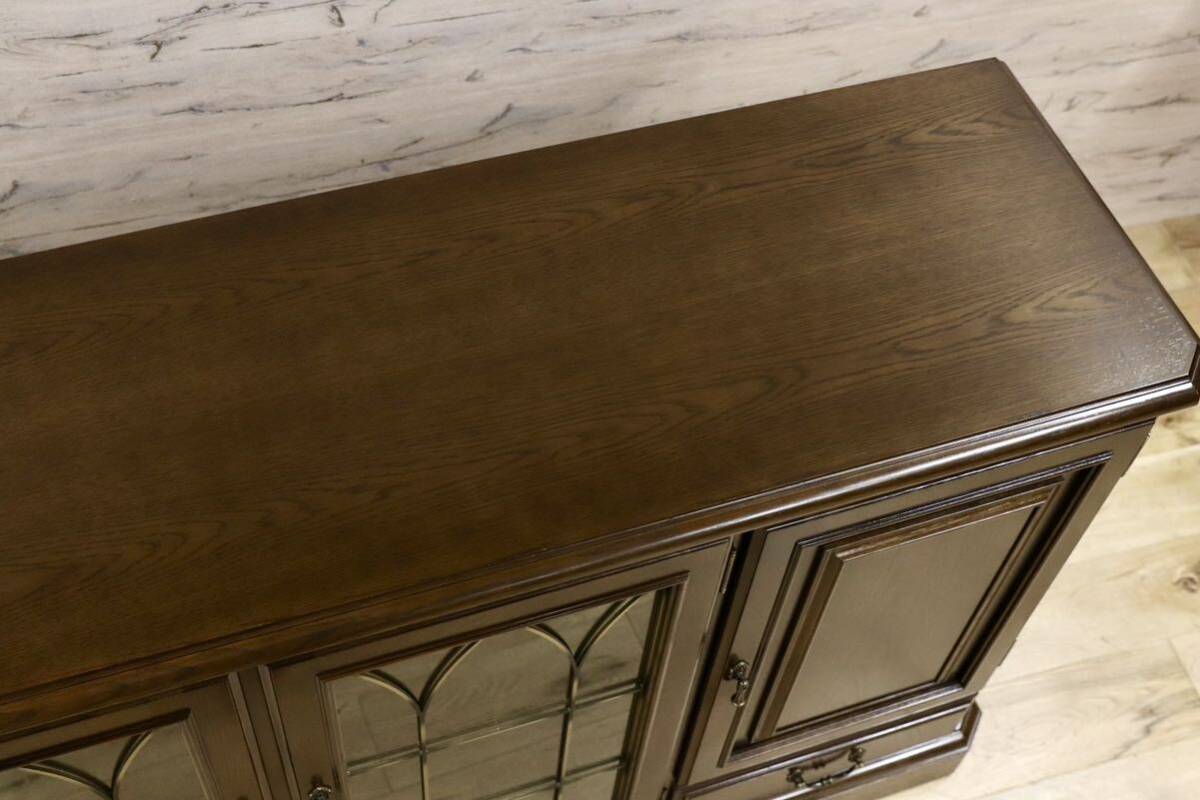 GMHS127○domani / ドマーニ クイーンズライフ サイドボード リビングボード 収納家具 karimoku カリモク最高峰 オーク 定価71.5万