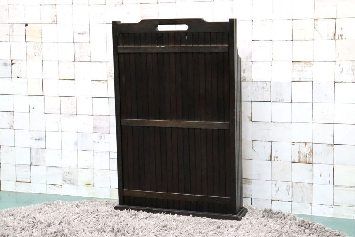 GMGT33○karimoku / カリモク オールドカリモク 希少 アンティーク マガジンラック ヴィンテージ 雑貨 インテリア 木製 ラック