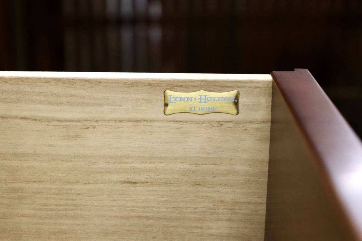 GMHS138○Lynn Hollyn / リンホーリン サイドボード リビングボード チェスト 定価約38万 収納家具 エレガント クラシック IDC大塚家具