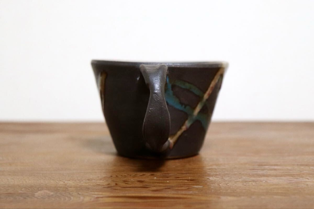 GMIO556C◯丹文窯 丹波焼 マグカップ 陶器 伝統工芸 丹波篠山 未使用