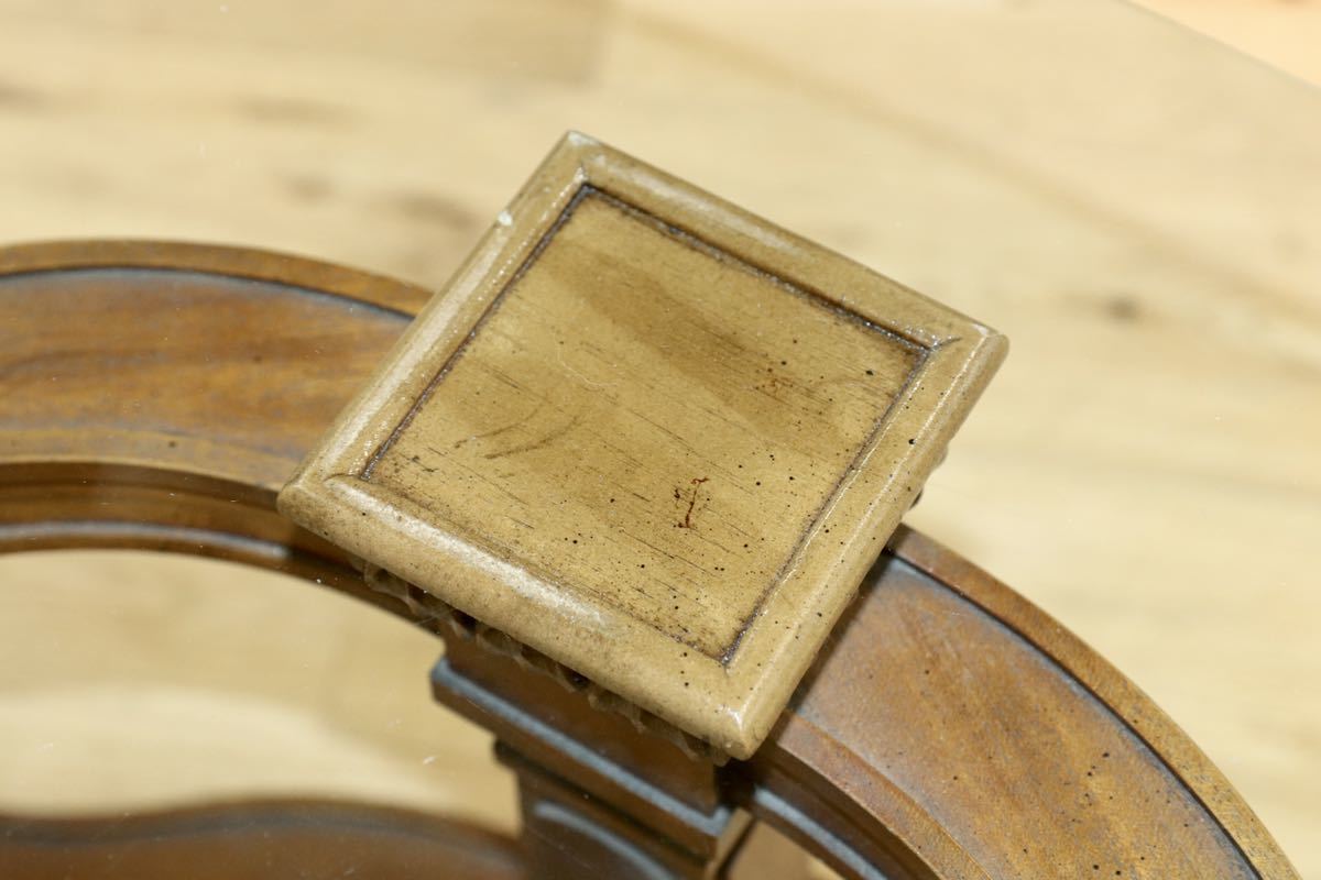 GMGS119○DREXEL HERITAGE / ドレクセルヘリテイジ フランチェスカ センターテーブル リビングテーブル ガラス 定価48万