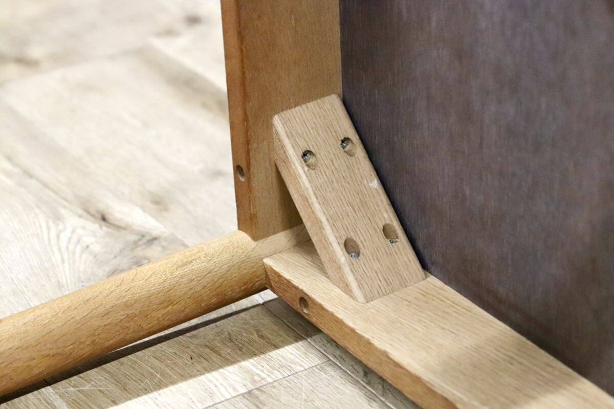 GMGK516A○オールドカリモク karimoku サイドテーブル コーヒーテーブル 花台 飾り台 コンソールテーブル オーク材 ヴィンテージ