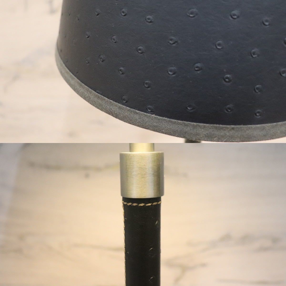 GMGN281○ENDO / 遠藤照明 テーブルランプ ベッドサイドランプ キノコランプ 寝室家具 合皮 モダン 定価約3.9万