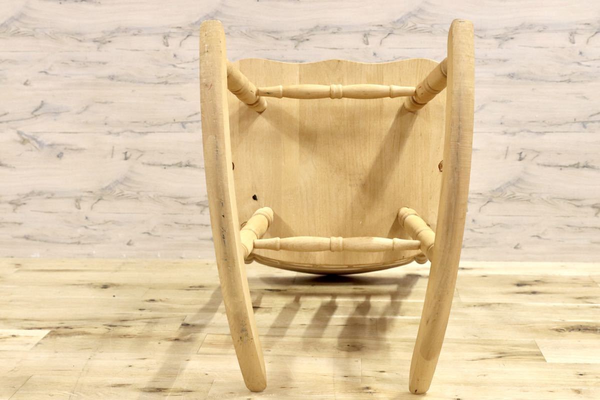 GMGN121○アメリカ製 ヴィンテージ ロッキングチェア 揺り椅子 オールド カントリー シャビーシック USA