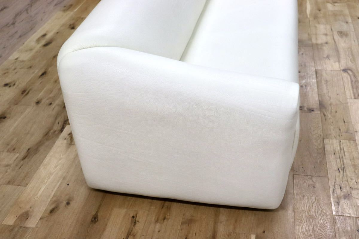 GMFK847B○desede / デセデ DS-47 2人掛けソファ ラブソファ 本革 オフホワイト 北欧 スイス IDC大塚家具 世界最高峰 定価約248万