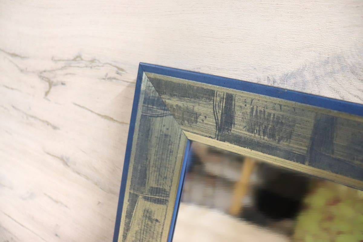 GMFK830○イタリア モダン ウォールミラー 姿見 全身鏡 壁掛け 鏡 スタンドミラー 美品