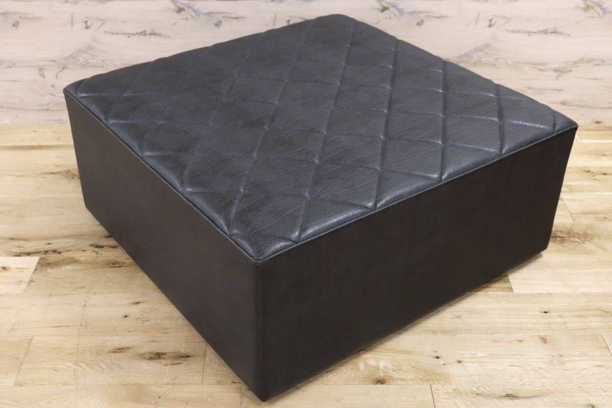 GMGN5○クラシック モダン スツール 腰掛け 1人掛けソファ スクエアソファ ラウンジ リビング モデルルーム展示品