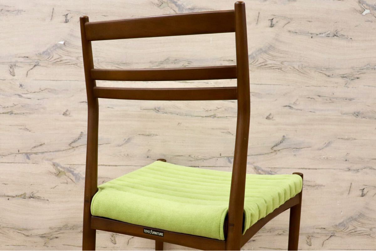 GMGK419○TOYO FURNITURE / トーヨーファニチャー ダイニングチェア 椅子 2脚セット シンプルモダン ファブリック