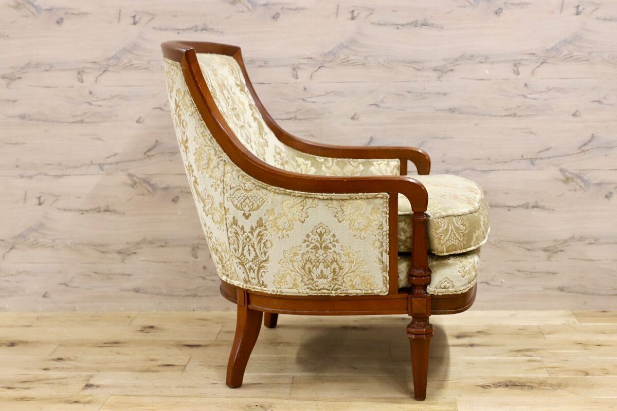 GMHF50B○DREXEL HERITAGE / ドレクセルヘリテイジ Upholstery 1人掛けソファ シングルソファ ラウンジチェア ヴィンテージ 定価約60万