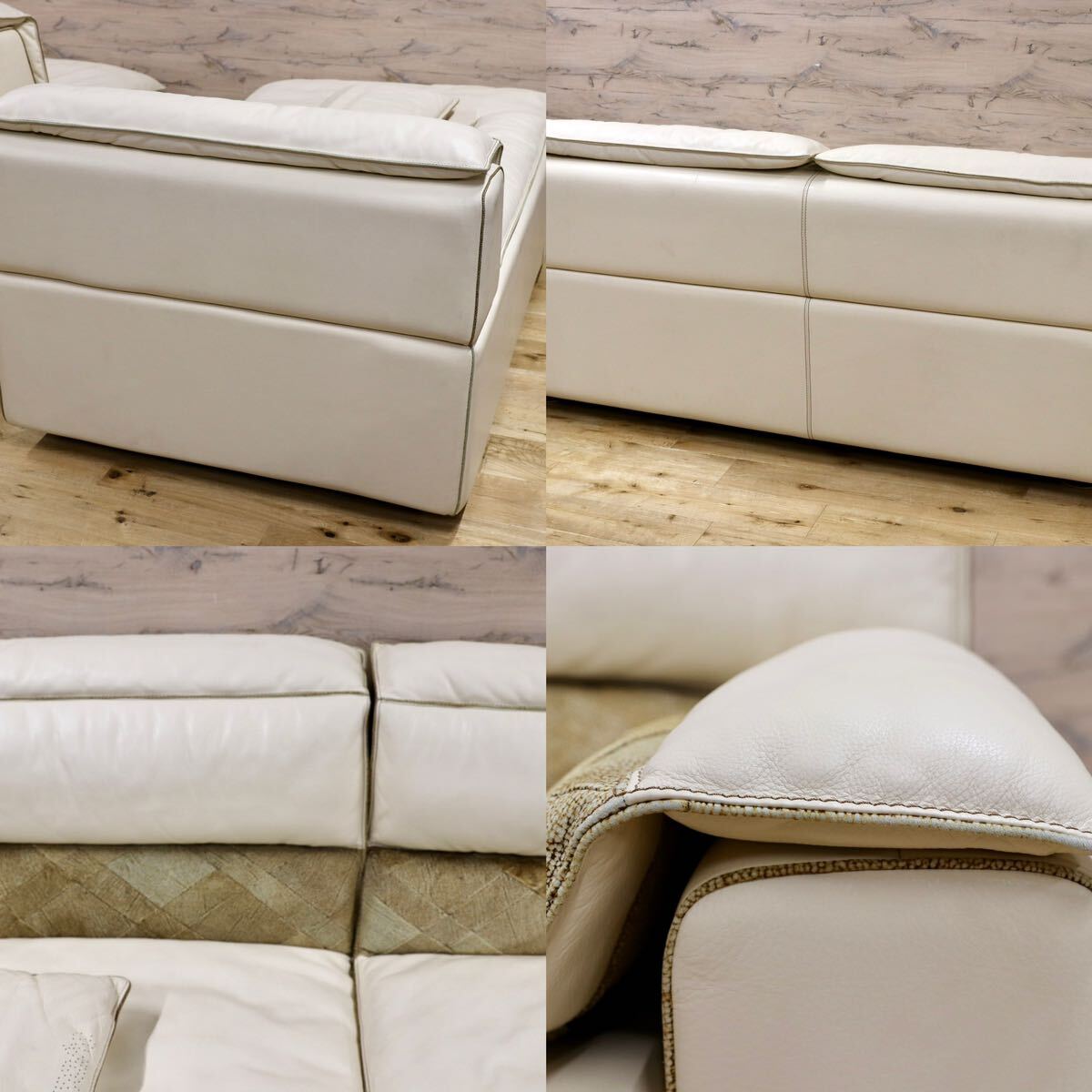 GMHN217○rossi di albizzate / ロッシディアルビザーテ ボルボネーゼ 最高峰 カウチソファ イタリア製 IDC大塚家具 約500万 稀少