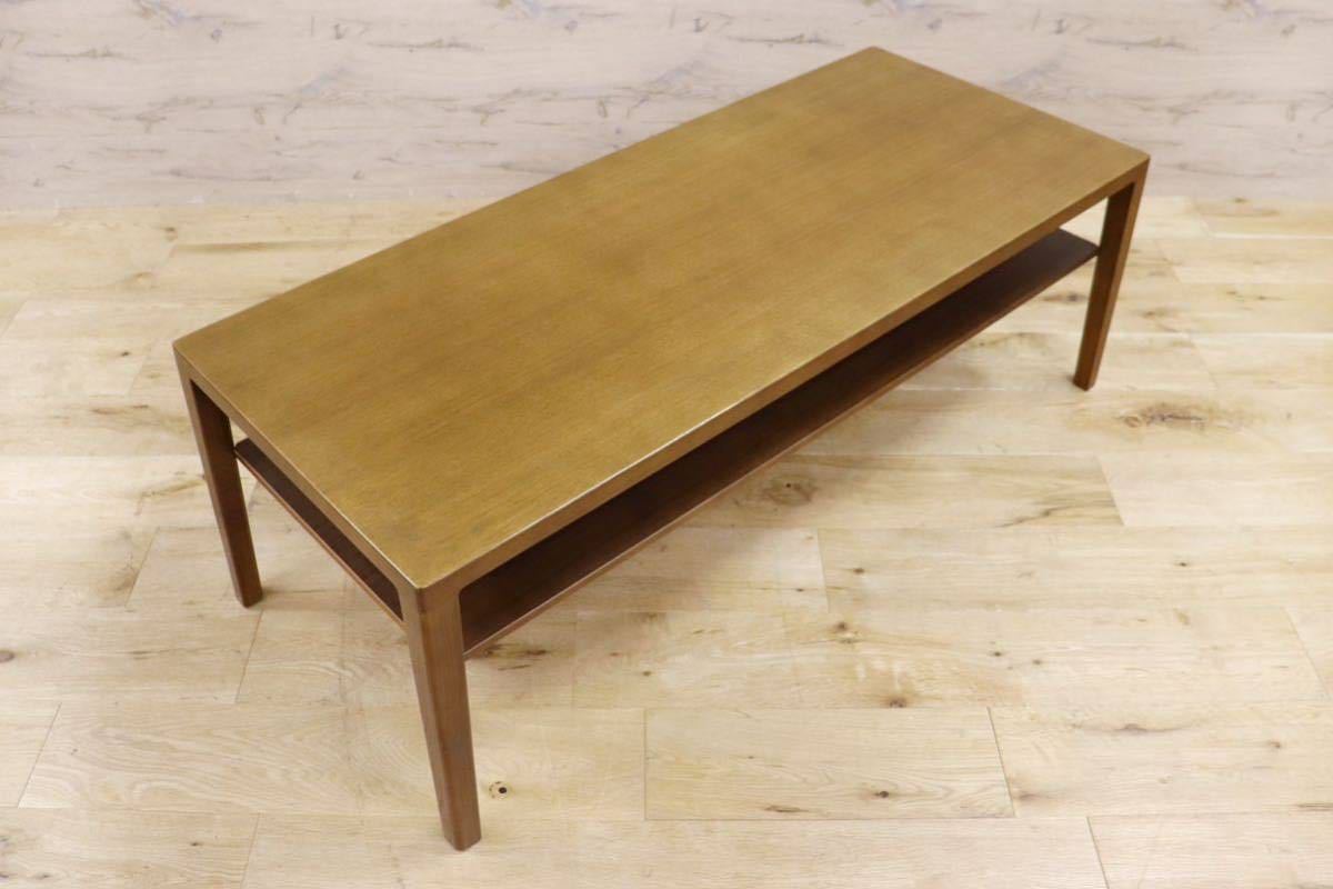 GMGH210○karimoku / カリモク TU4450 スタンダードモダン センターテーブル リビングテーブル オーク材 ローテーブル 定価約8.3万 展示品