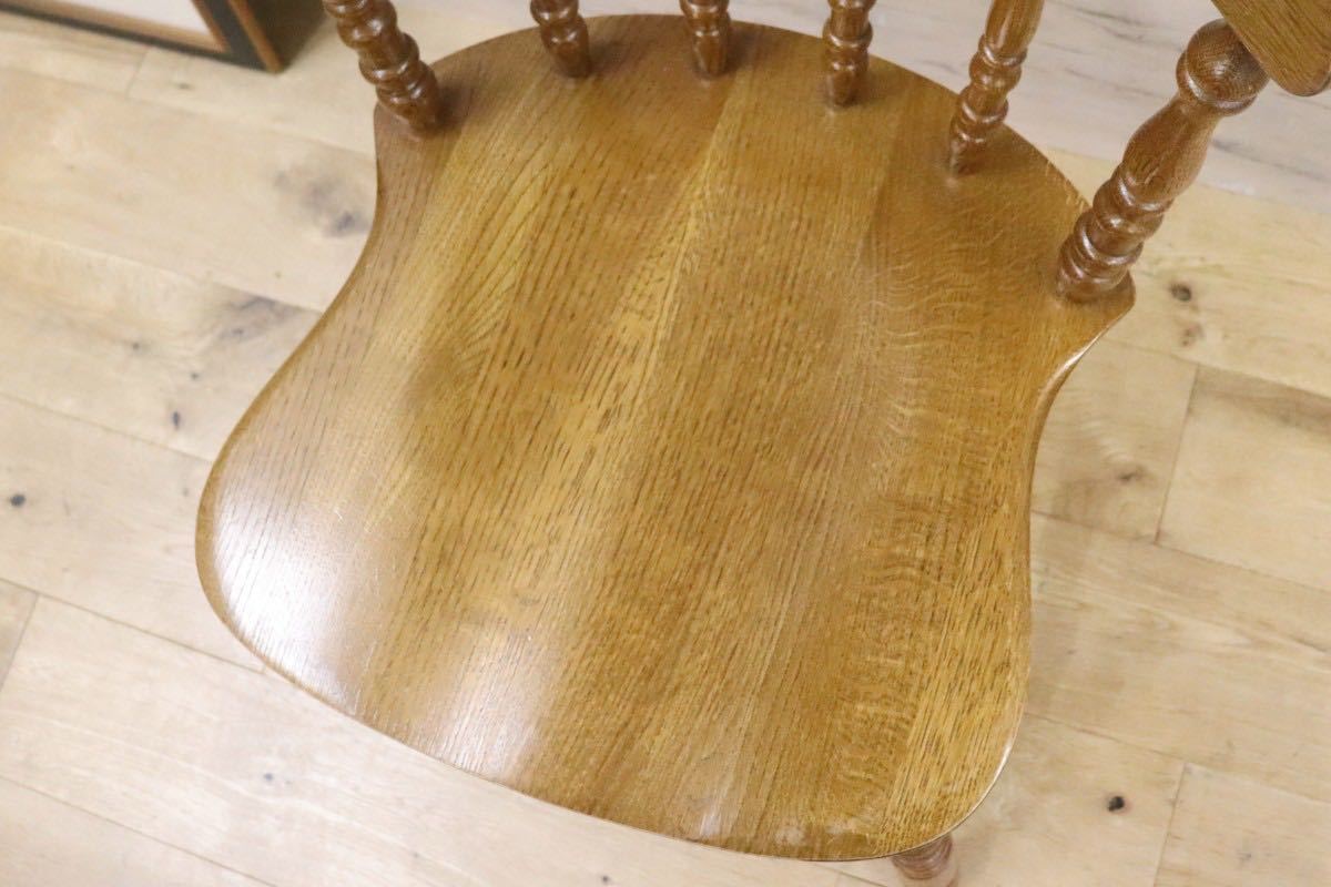 GMGS130D○WINDS / 太平 ダイニングチェア ウィンザーチェア 椅子 ヴィンテージ 楢材 無垢 アンティーク 和モダン 飛騨家具