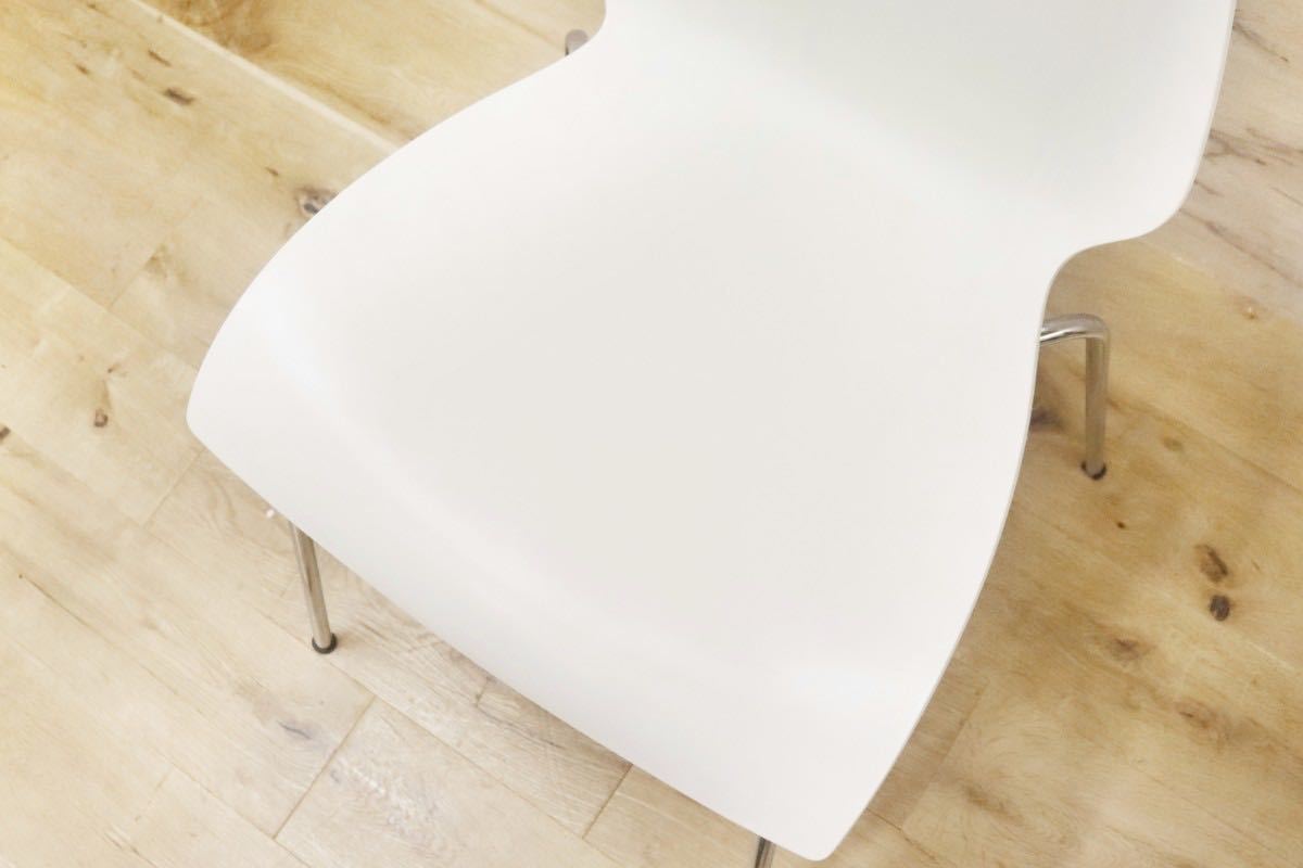 GMGN179B○Kartell / カルテル ダイニングチェア スタッキングチェア アームレスチェア ミィーティングチェア 椅子 ホワイト