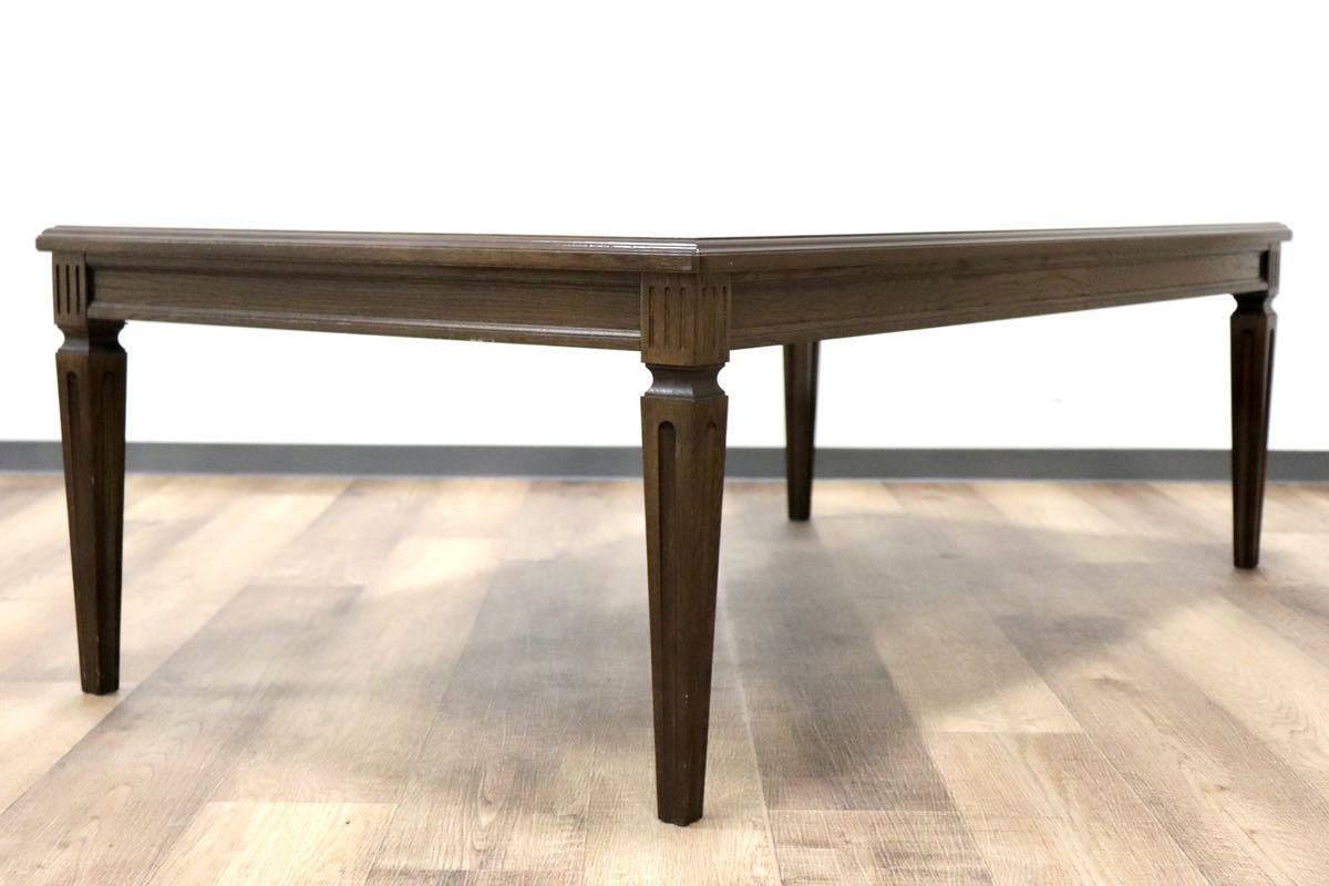 GMGH161○domani / ドマーニ TPQ450MD クイーンズライフ センターテーブル リビングテーブル ローテーブル カリモク最高峰 定価約21万