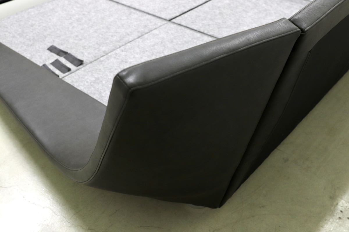 GMGF27○RUF BETTEN トレンドライン 001 ベッドフレーム SKサイズ ドイツ 合皮 高級家具 定価約42万 展示品