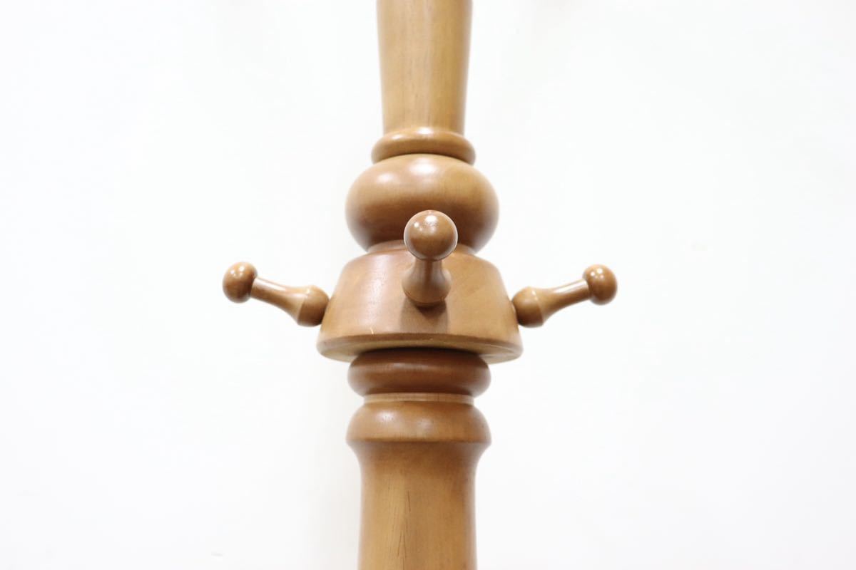 GMGN282○karimoku / カリモク AK5150 ポールハンガー コートハンガー 帽子掛け マトア材 ネオロマン色 クラシック カントリー モダン