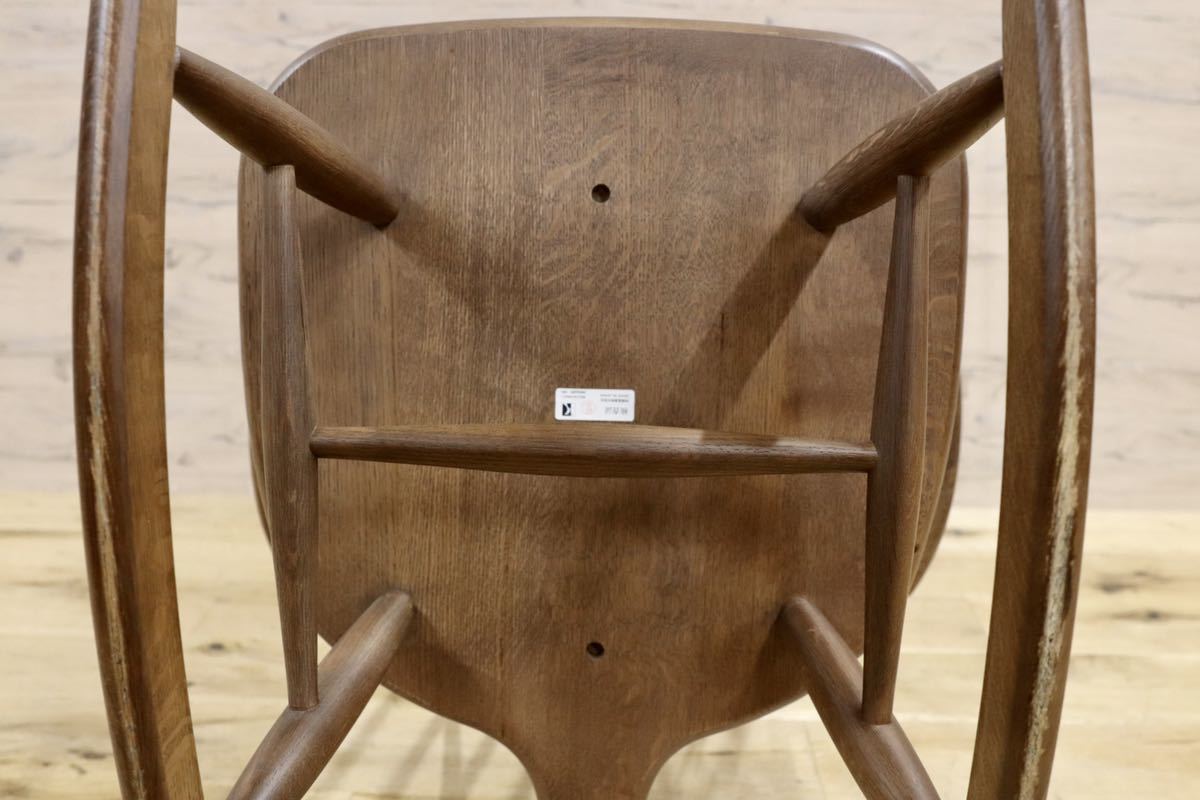 GMGF69○飛騨産業 / HIDA NEWMCKINLEY キツツキ ロッキングチェア オーク材 ブラウン 揺り椅子 定価約10万 展示品