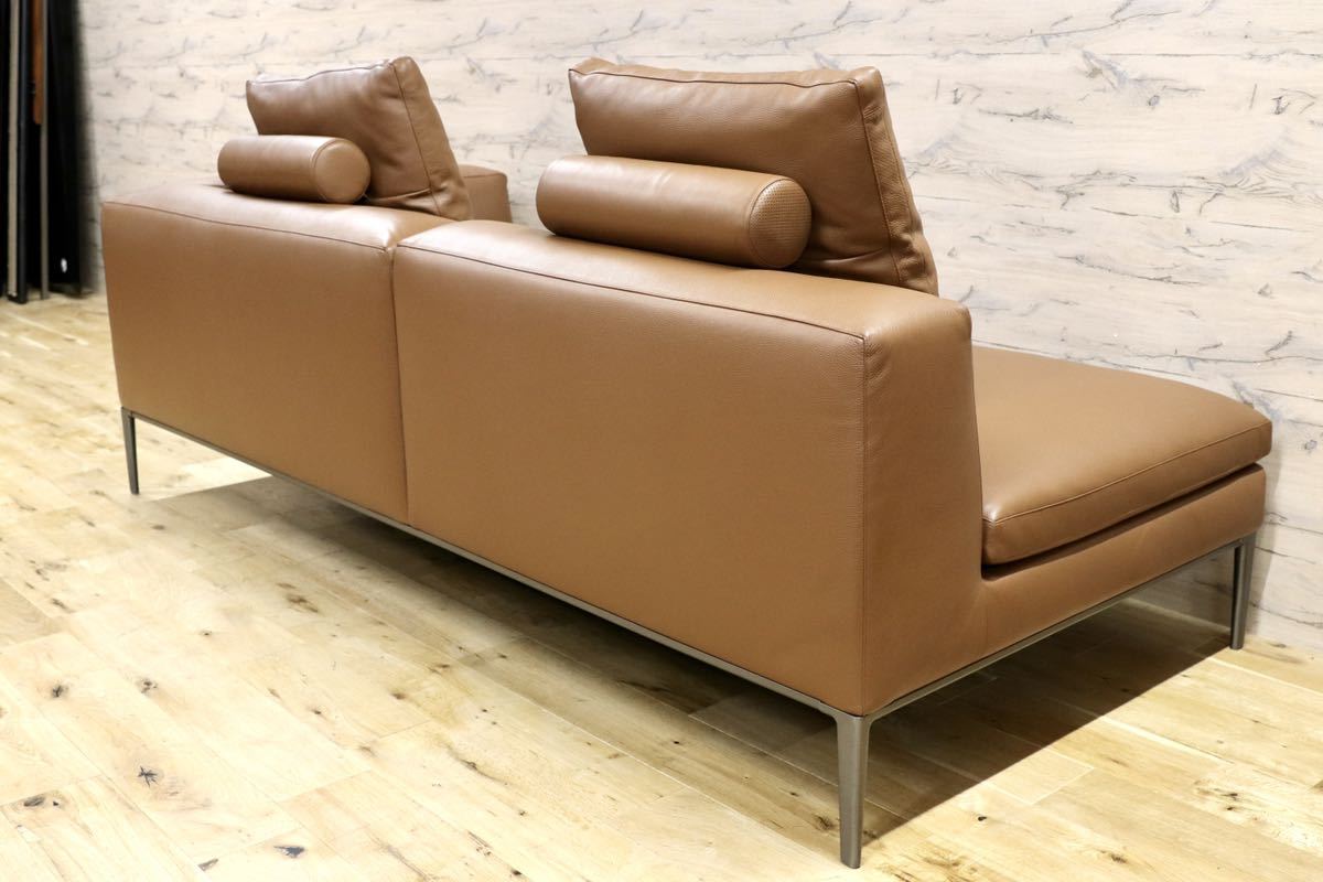 GMGN220A○B&B ITALIA Michel ミシェル 3人掛けソファ トリプルソファ 左肘 イタリアモダン 最高峰 定価315万 展示品※発送不可