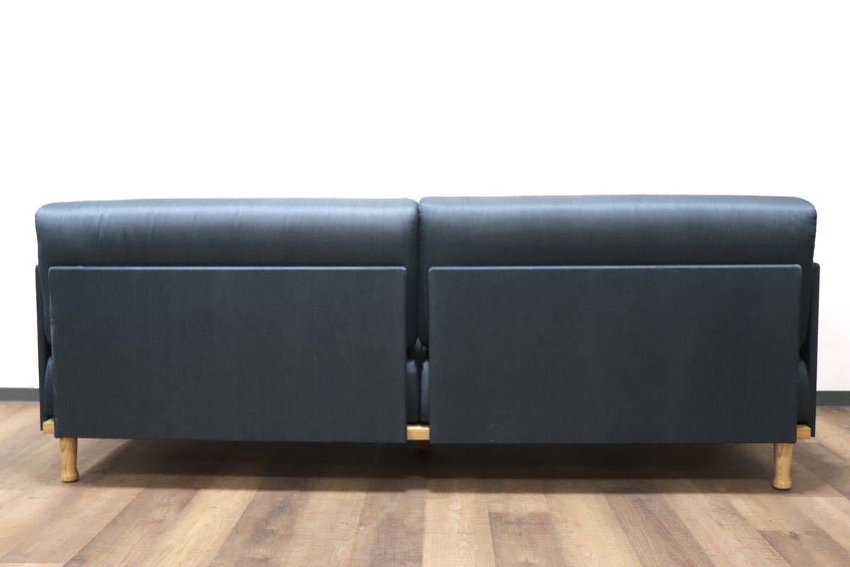 GMGN345E○Cassina ixc / カッシーナイクスシー THEMA テーマ 2.5人掛けソファ ラブソファ イタリアモダン 定価約54万 稀少
