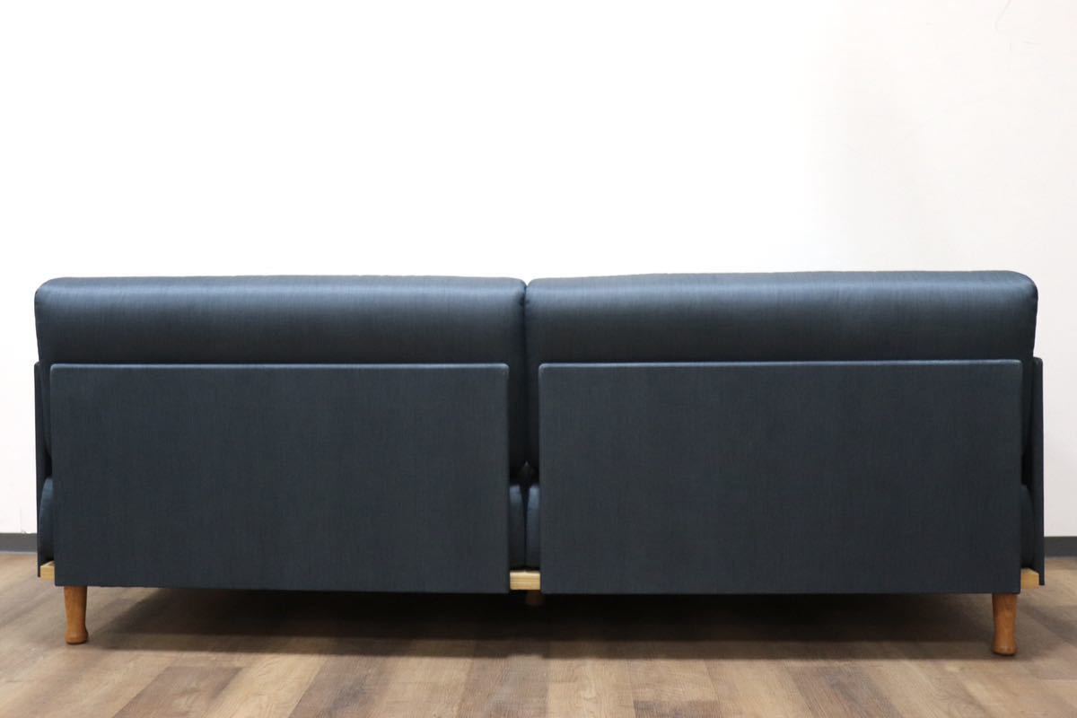 GMGN345F○Cassina ixc / カッシーナイクスシー THEMA テーマ 2.5人掛けソファ ラブソファ イタリアモダン 定価約54万 稀少