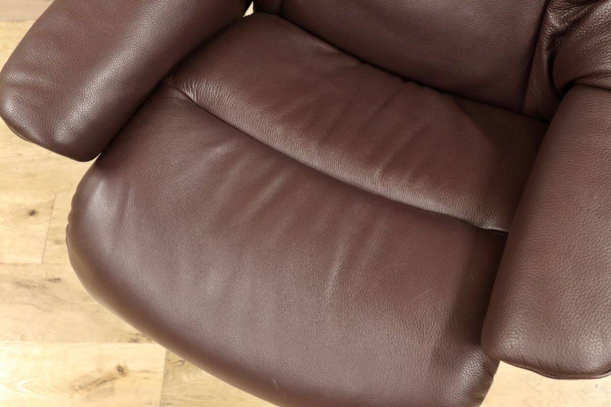 GMHK269○EKORNES / エコーネス RENO ストレスレス レノ M パーソナルチェア リクライニングチェア 北欧 ノルウェー 本革