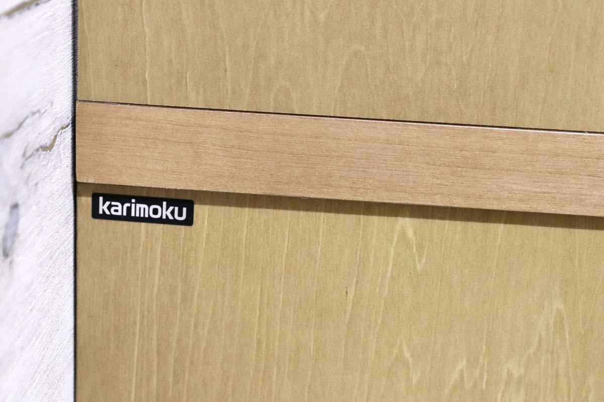 GMGN274○karimoku / カリモク テレビボード TVボード AVボード コーナーボード ナチュラル カントリー 展示保管品