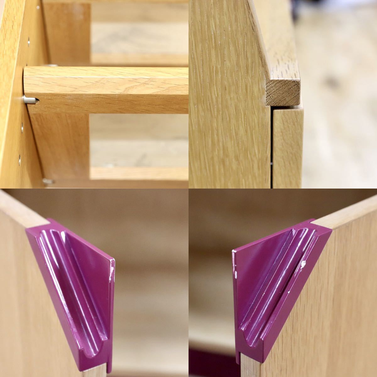 GMFS242A○オーク材 北欧スタイル 陳列棚 店舗什器 ラック 飾り棚 シンプル ナチュラル