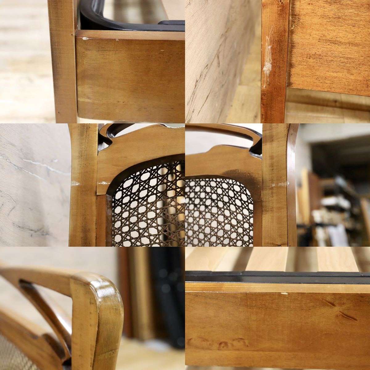 GMGK178○Medea / メデア ART2049 ダブルベッドフレーム イタリア最高峰 IDC大塚家具 アール・ヌーヴォー様式 定価約105万 希少